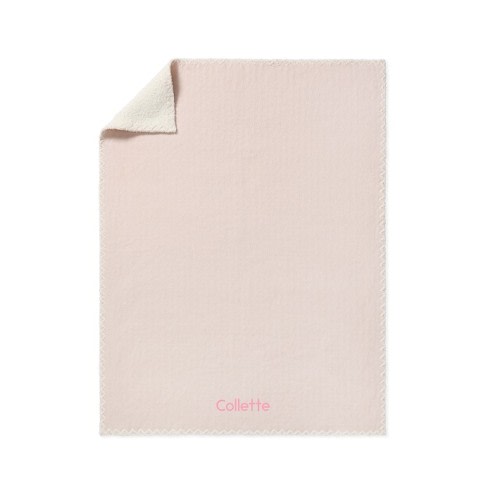 Cozy Jacquard Knit Baby Blanket