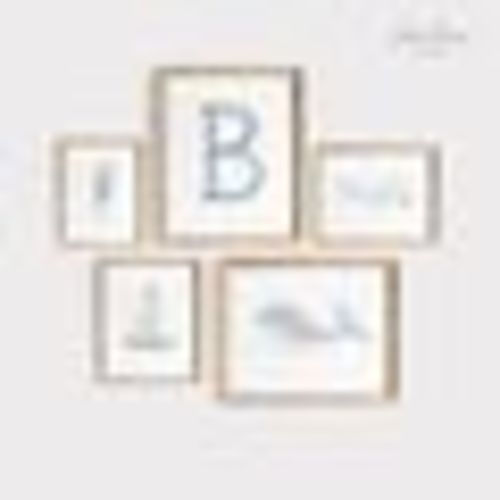 Coastal Nursery Gallery Wall Art: Nautical Sea Animal Prints (Digital Download)