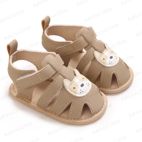 Baby Boy Car/Tiger First Walker Sandals