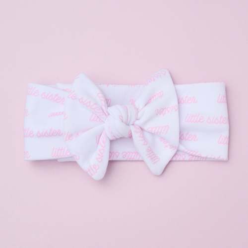 Little Sister Print Headband
