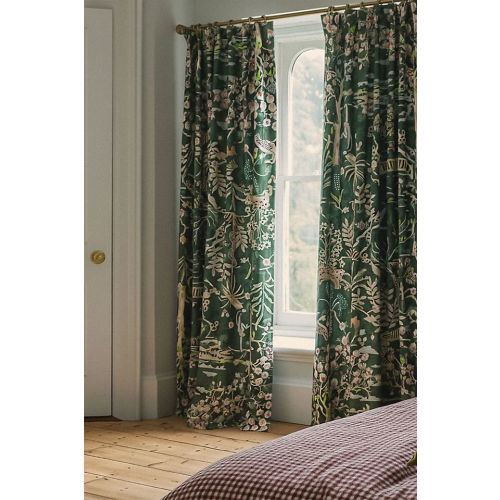 Organic Cotton Tales Menagerie Printed Curtain
