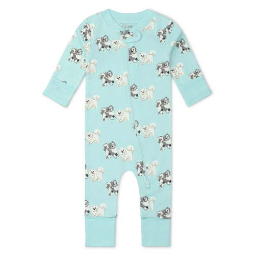 Paris Hilton x Monica + Andy Organic Cotton One Piece Pajama, Sizes Newborn-24 Months