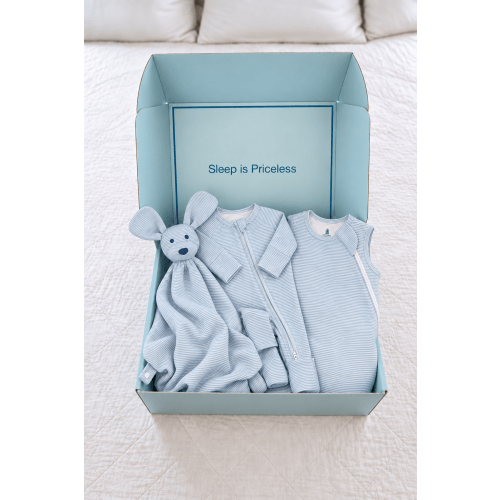 Blue Mini-Stripe Gift Bundle