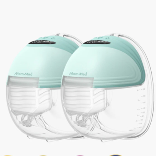 S21 Double Wearable Breast Pump-Tranquil Grey