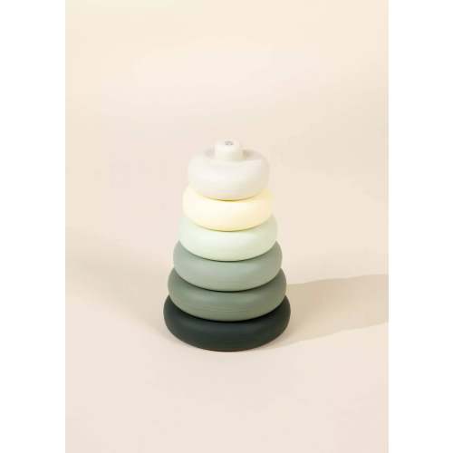 Set of 6 Silicone Stackable Rings
