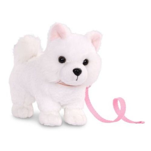 Our Generation American Eskimo Puppy with Posable Legs 6" Pet Dog Plush