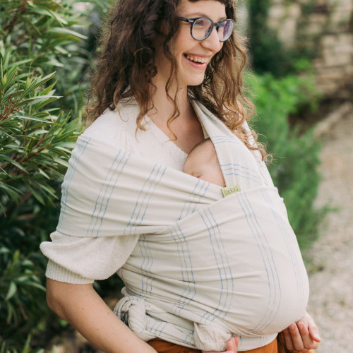 Serenity Light Baby Wrap Carrier - Riviera