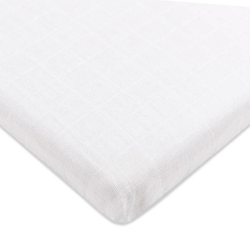 Muslin All-Stages Midi Crib Sheet