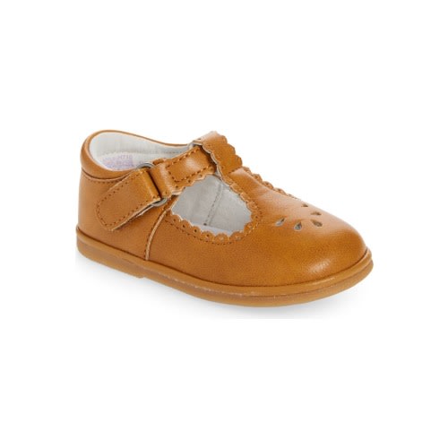 Dottie Scalloped T-Strap Shoe