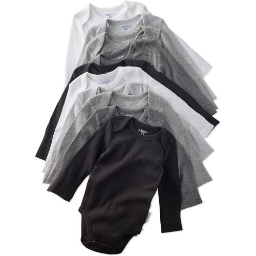 unisex-baby Blake 10-pack Long Sleeve Bodysuits​ 100% Organic Cotton Baby Boy & Girls