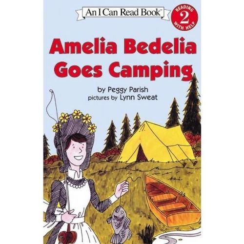 Amelia Bedelia Goes Camping - (I Can Read Level 2) by Peggy Parish (Paperback)