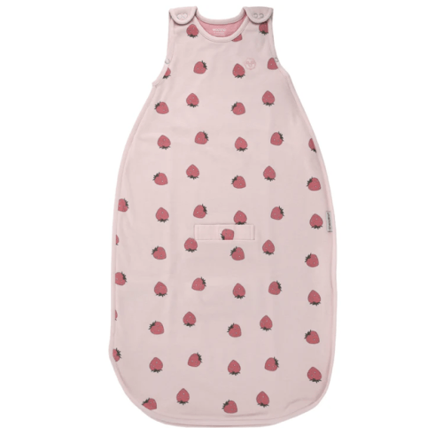 4 Season® Ultimate Baby Sleep Bag, Merino Wool & Organic Cotton, Strawberry
