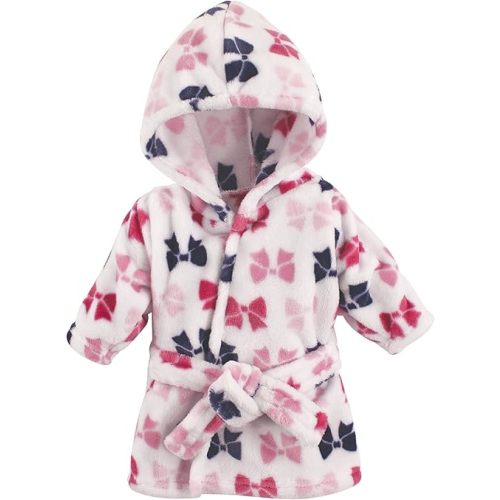 Hudson Baby Unisex Baby Plush Animal Face Bathrobe