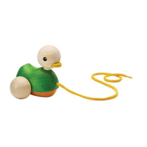 Pull Along Wooden Duck Toy