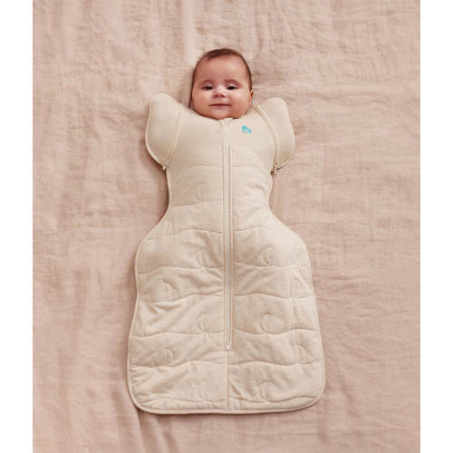 Swaddle Up™ 2-in-1 Transition Bag 3.5 TOG Cotton Oatmeal Moon Quilting