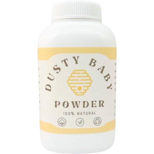 All Natural Organic Baby Powder - Expertly Crafted with Arrowroot, Tapioca and 20% Cornstarch Powder for Gentle Absorption - Aloe, Zinc-Oxide Powder, Tea Tree & Shea Oil for Soothing Irritated Skin.