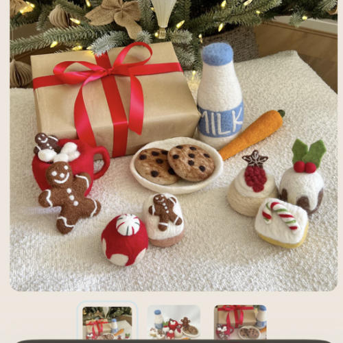 Felt Christmas Gift Box - Set of 12 – Playtisserie