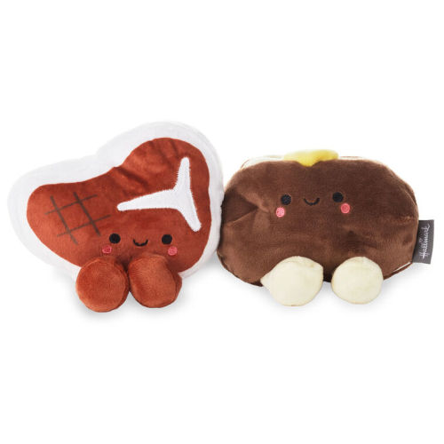 Better Together Steak and Potato Magnetic Plush, 4.25"
