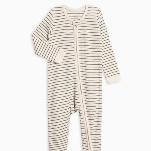 Kit Ribbed Zipper Sleeper