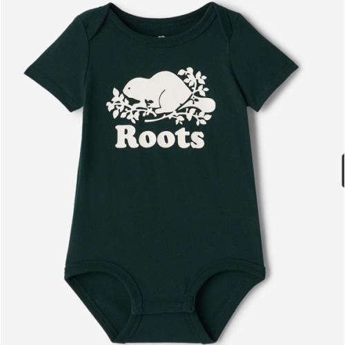 6-12 | Baby Organic Cooper Beaver Bodysuit