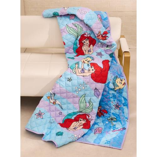 Disney The Little Mermaid Retro Quilted Blanket — BoxLunch Exclusive