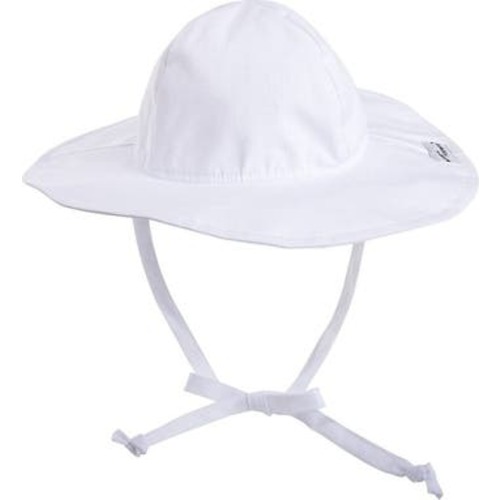 Baby/Toddler UPF 50+ Organic UV Blocking Wide Brim Floppy Sun Hat, X-Small