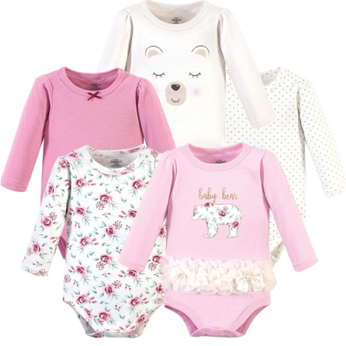 Little Treasure Unisex Baby Cotton Bodysuits