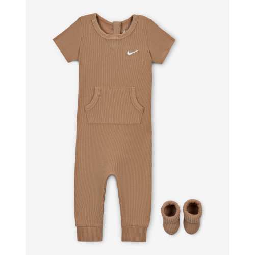 Nike Baby Rib Knit Romper and Socks Set. Nike.com