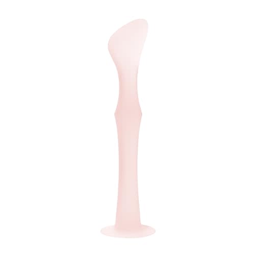 Olababy Diaper Rash Cream Applicator with Suction Base | Soft Silicone Lotion Brush | Bum Healing Ointment Spatula for Newborn Babies (Coral)