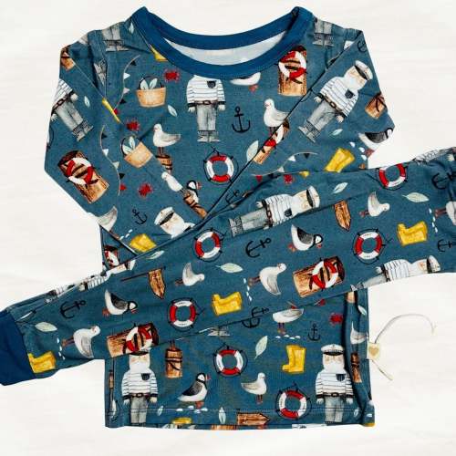 Coastal Fisherman Two Piece | Coastal Pajamas