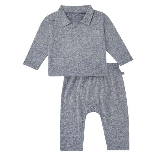 Modern Moments by Gerber Baby Boy Top and Harem Pant Outfit Set, Sizes 0/3 Months - 24 Months