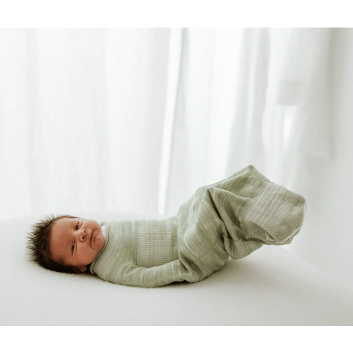 Bamboo Blend Mint Swaddle Sleep Sack – Swaddelini