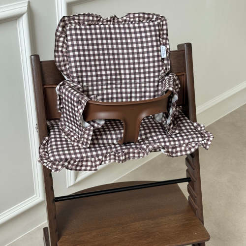 Espresso Gingham 2 in 1 Cushion – Greyfox Designs