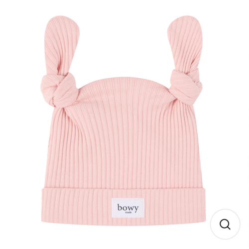 Double Knot Beanie - Dusty Pink