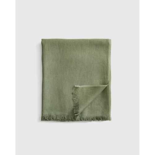 Lightweight European Linen Throw