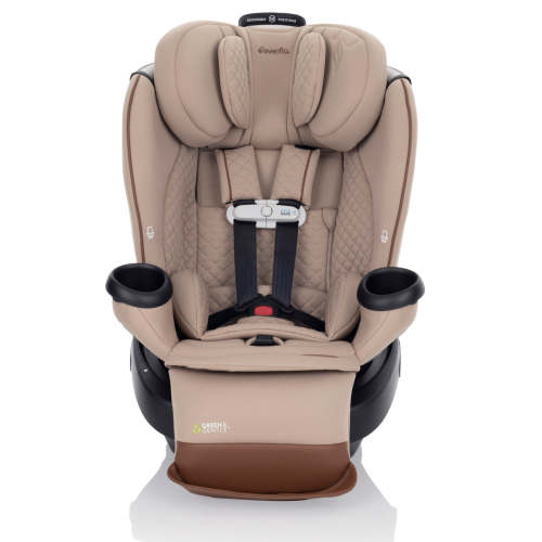 Revolve360 Extend All-in-One Rotating Car Seat with Green & Gentle Fabric