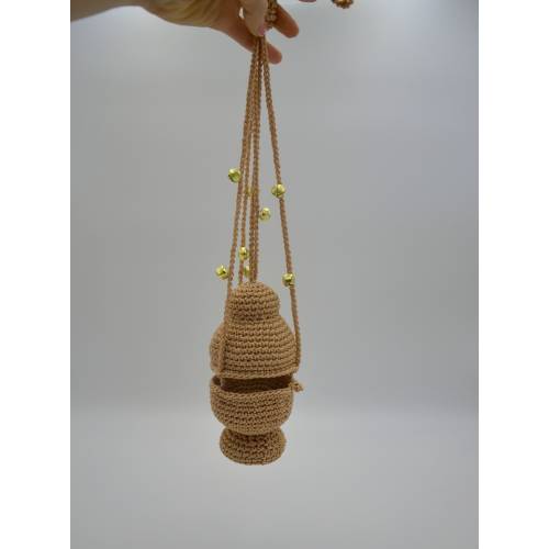 Personalized crochet Censer for Children, Coptic Orthodox Censer, Sunday School Censer, Children&#39;s Toy