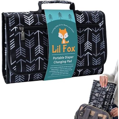 Diaper Changing Pad | Waterproof Changing Mat for Travel,Portable Diaper Changing Station for Newborns, Travel Changing Mat with Foam Pillow Deyao