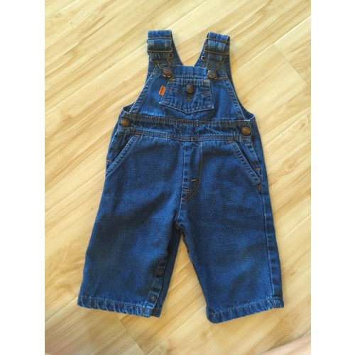 Vintage 1980s Levi’s Orange Tab Denim Overalls 9mo Baby Toddler Broken Clasp