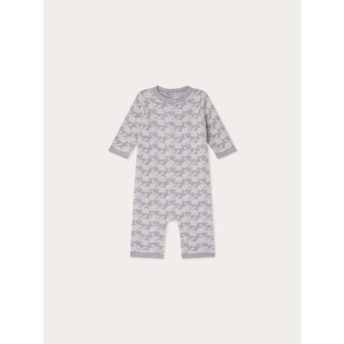Tilouana jumpsuit with wool rabbits