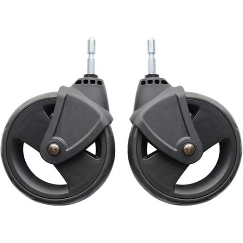 2 Pairs Stroller Replacement Wheels(Front wheel)