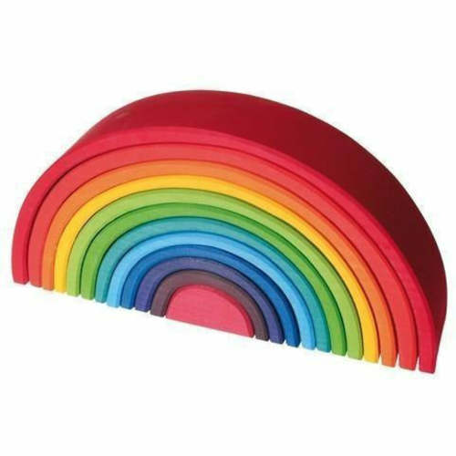 Grimm's 12 Piece Rainbow - Large | The Natural Baby Company