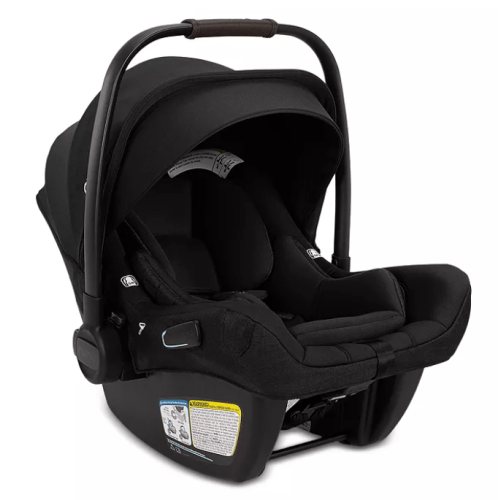 Nuna PIPA Aire RX Infant Car Seat + RELX Base – Caviar/Chocolate *Please see note*