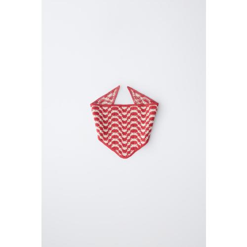 TEXTURED KNIT BANDANA