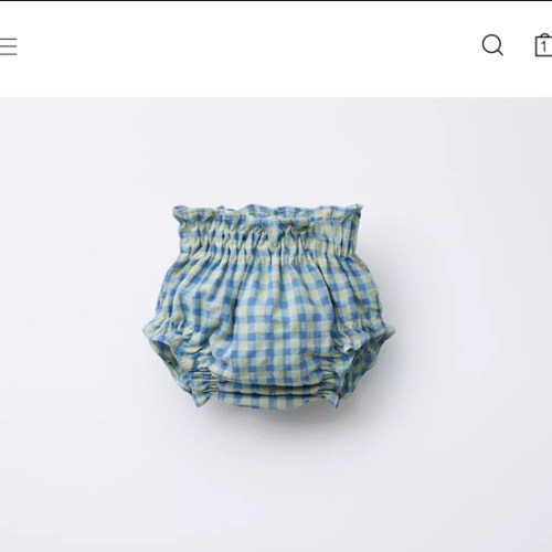 GINGHAM UNDERWEAR - Greenish | ZARA United States
