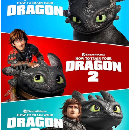 How to Train Your Dragon: 3-Movie Collection [DVD]