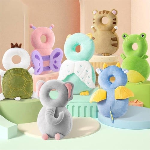 Baby Head Protector Backpack Soft & Breathable Mix & Match Styles