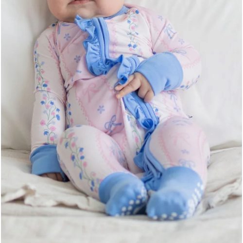 Oui Bit Sleepy Ruffle Romper