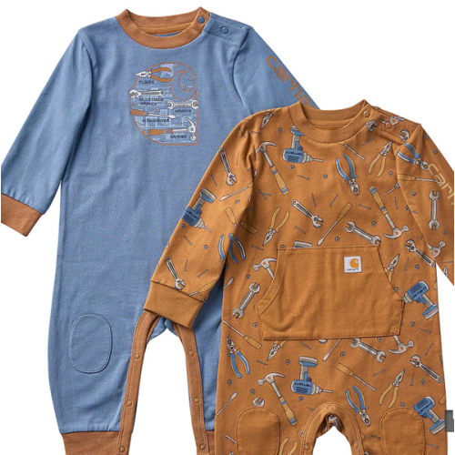 Boys' 2-Piece Long Sleeve Tool Coveralls Set (Baby) | Carhartt