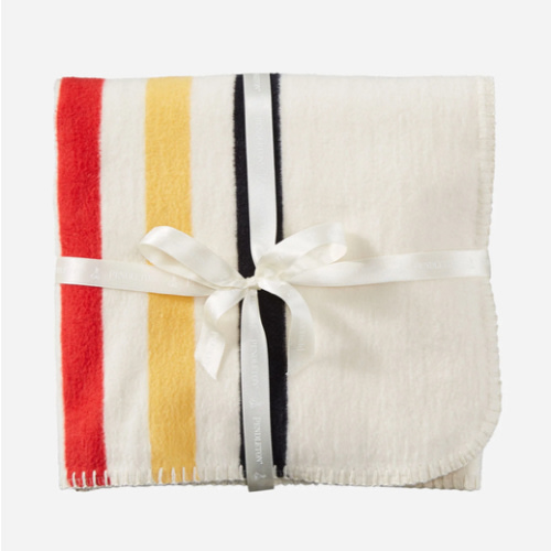 GLACIER ORGANIC COTTON BABY BLANKET